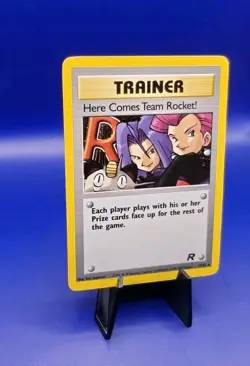 Here Comes Team Rocket 15/82 Team Rocket Set Holo Rare Pokemon Card TCG WOTC MP - Image 2