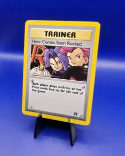 Here Comes Team Rocket 15/82 Team Rocket Set Holo Rare Pokemon Card TCG WOTC MP - Image 3
