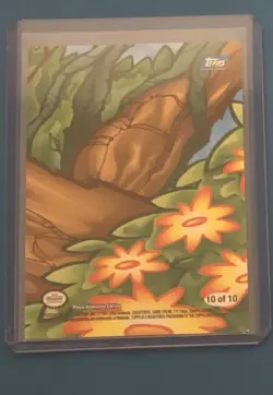 2000 Topps Pokemon The Movie 2000 Togepi Snorlax Exeggcute Sticker Card #10 - Image 2