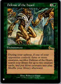 Defense of the Heart from The List Reprints, #100 in NM condition - Image 1