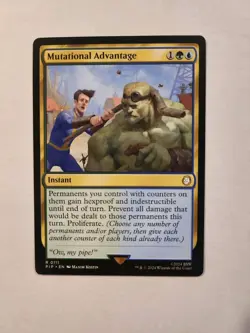 Mutational Advantage Regular 0111 MTG Universes Beyond Fallout - Image 1