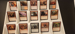 Magic the Gathering Pauper EDH/Commander Deck – Munitions Expert (B/R Goblins) - Image 2