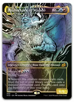Illuna, Apex of Wishes (Showcase) #300 (Foil) (NM) Ikoria IKO Magic MTG - Image 1