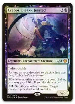 Erebos, Bleak-Hearted #93 (Foil) (NM) Theros Beyond Death PPTHB Magic MTG - Image 1