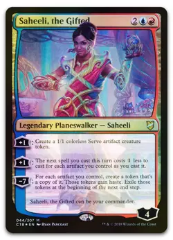 Saheeli, the Gifted #44 (Foil) (NM) Commander 2018 C18 Magic MTG - Image 1