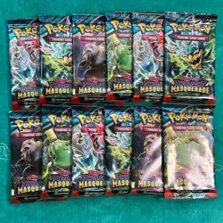 POKEMON TCG! 12x SV Twilight Masquerade BOOSTER PACK SEALED BRAND NEW - Image 1
