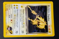 Rocket's Zapdos - 15/132 - Pokemon Gym Challenge Unlimited Holo Rare WOTC LP - Image 5