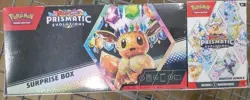 2 Pokemon Prismatic Evolutions Surprise Box And Booster Bundle Sealed - Image 3