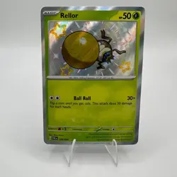 Pokemon Rellor 108/091 Paldean Fates Shiny Rare Holo TCG Card - Image 1