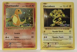 Pokemon Toys R Us Promo Charmander & Electabuzz Holo Lot - 2 Cards - Image 1