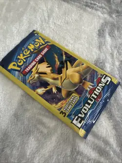 Pokemon XY Evolutions Booster Pack 3-Card Mini Pack New Sealed! - Image 2