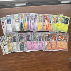 Pokemon TCG Paldean Fates Complete Base Set C/UC/HR (81 Cards) - Image 1