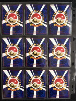 Japanese Pokemon Cards 100% Complete Vending Sets Series 1 36/36 Old Back - Image 4