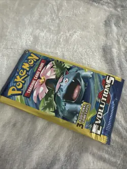 Pokemon XY Evolutions Booster Pack 3-Card Mini Pack 4 Art Set New Sealed - Image 3