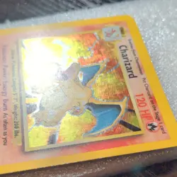 Pokemon Charizard Base Set Holo Rare 120 HP 4/102 English 1999 Card - Image 5