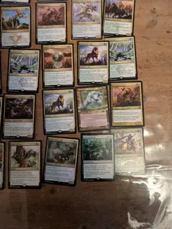 MTG Green/White Selesnia Rare/Mythic Commander EDH Great Condition. - Image 5