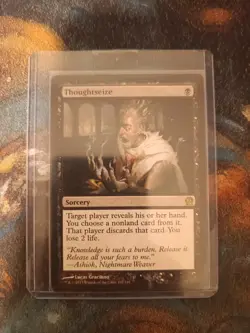 Thoughtseize Theros Regular, MTG, Magic The Gathering, FREE NEXT DAY SHIPPING! - Image 1