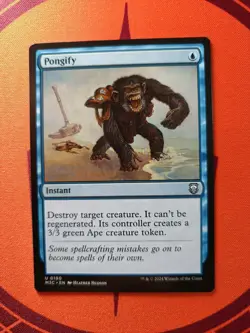 Pongify (NM) Removal MTG Modern Horizons 3 +Discount: 5+ Magic singles - Image 1