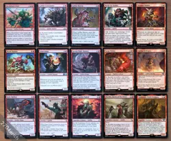 Lot of 15x Rare & Uncommon Goblin Creatures *NM* Magic MTG Siege-Gang Commander - Image 1