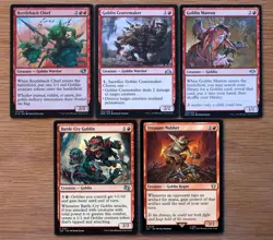 Lot of 15x Rare & Uncommon Goblin Creatures *NM* Magic MTG Siege-Gang Commander - Image 2