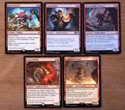 Lot of 15x Rare & Uncommon Goblin Creatures *NM* Magic MTG Siege-Gang Commander - Image 3