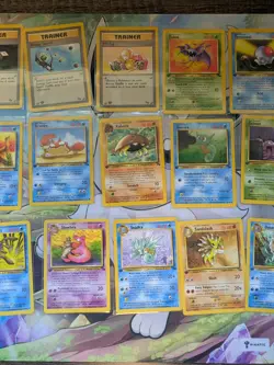 Pokemon Fossil 1st Edition Common And Uncommon Complete 32 Card Set #31-62 NM - Image 4