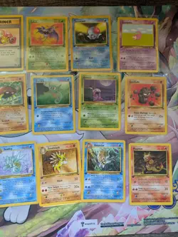 Pokemon Fossil 1st Edition Common And Uncommon Complete 32 Card Set #31-62 NM - Image 5