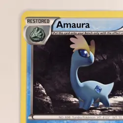 Amaura 25/111 Uncommon XY Furious Fists NM Pokemon - Image 2