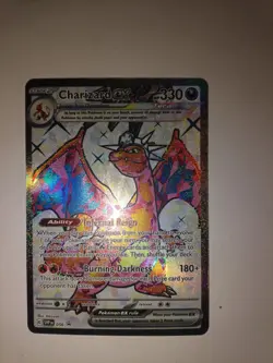 Charizard ex 056 Sv: Scarlet & Violet Black Star Promo Pokemon - Image 3