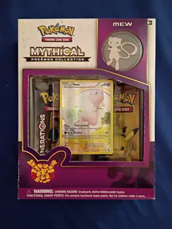 Mew Mythical Pokemon Collection Box - Image 1