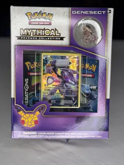 Pokemon 2016 XY 20th Anniversary Generations Mythical Collection Box (Genesect) - Image 1