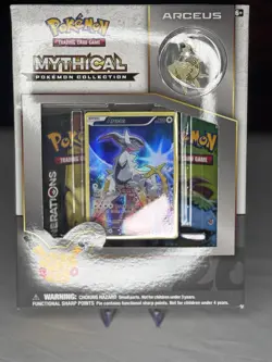 Pokemon TCG Generations Mythical Collection ARCEUS Pin Box - SEALED - Image 1