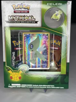 Pokemon 2016 XY 20th Anniversary Generations Mythical Collection Box (Celebi) - Image 1