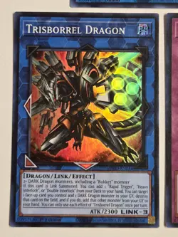 Topologic Blaster Dragon BPRO-EN046 Secret Rare Yugioh Burst Protocol Set x3 - Image 3