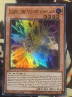 Yugioh: Kelbek The Ancient Vanguard - MAMA-EN027 - Ultra Rare - 1st Edition - NM - Image 1