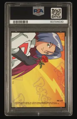 PSA 7 2001 TOPPS POKEMON#P01 ROW 1 COLUMN 1 JOHTO SER.3 EP CARD - Image 3