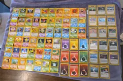 Vintage 90s Pokemon HUGE 77+ Card Lot, Fossil Jungle Legendary Set - Image 1