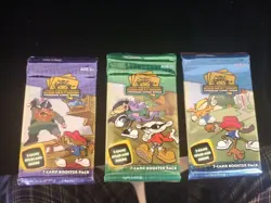 Cartoon Network Code name Kids Next Door Trading Card Game 3 Packs Sealed /RARE - Image 1