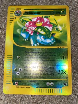 Venusaur 67/165 Expedition Pokemon Card e-Series Reverse Holo Foil Rare - Image 1