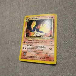 Pokemon TCG Quilava 46/111 Neo Genesis Uncommon Card Condition - Image 2