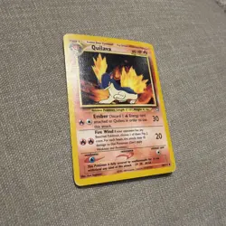 Pokemon TCG Quilava 46/111 Neo Genesis Uncommon Card Condition - Image 3