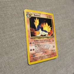 Pokemon TCG Quilava 46/111 Neo Genesis Uncommon Card Condition - Image 4