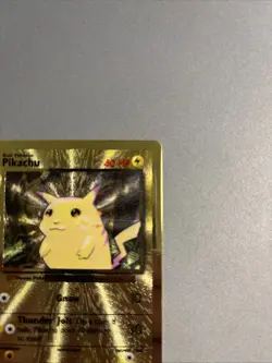 Pokemon TCG Celebrations Pikachu Gold Metal Card 58/102 25th Anniversary A - Image 5