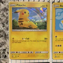Pokemon TCG Pikachu & Ash's Pikachu Card Lot 33 Basic Holo Mixed Sets English - Image 1