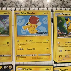 Pokemon TCG Pikachu & Ash's Pikachu Card Lot 33 Basic Holo Mixed Sets English - Image 3