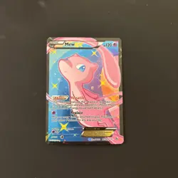 Pokemon TCG Mew EX RC24/RC25 Legendary Treasures Full Art MP Rare Card - Image 1