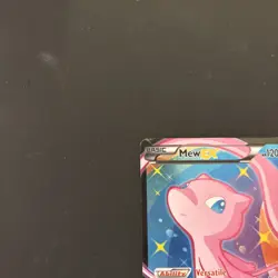 Pokemon TCG Mew EX RC24/RC25 Legendary Treasures Full Art MP Rare Card - Image 3