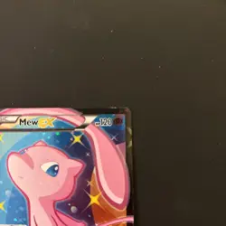 Pokemon TCG Mew EX RC24/RC25 Legendary Treasures Full Art MP Rare Card - Image 4