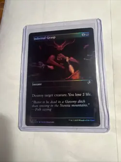 Infernal Grasp (Borderless) Innistrad Remastered Foil - Image 1