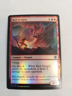Red Dragon Adventures in the Forgotten Realms Foil - Image 1